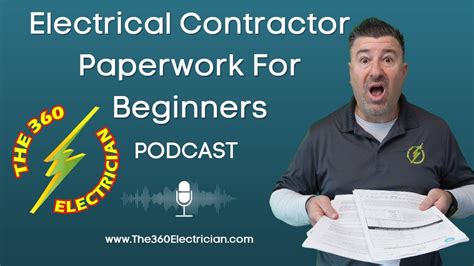 Electrical Contractor Paperwork For New Businesses Hiring Electricians Podcast Episode 8 Youtube