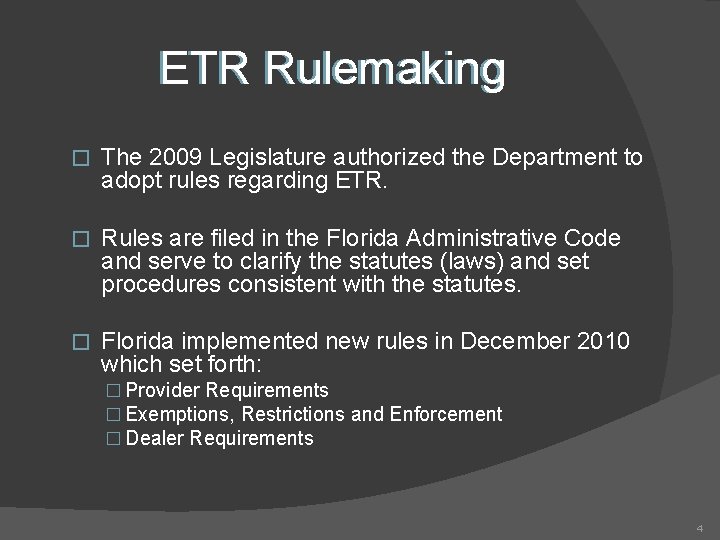 Electronic Temporary Registration System Etr Ppt Download