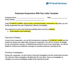 Employee Suspension Ultimate Guide For Small Businesses