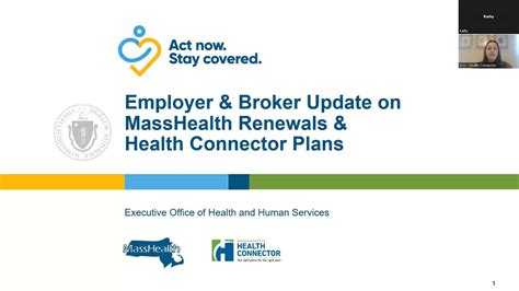 Employer And Broker Update On Masshealth Renewals And Health Connector