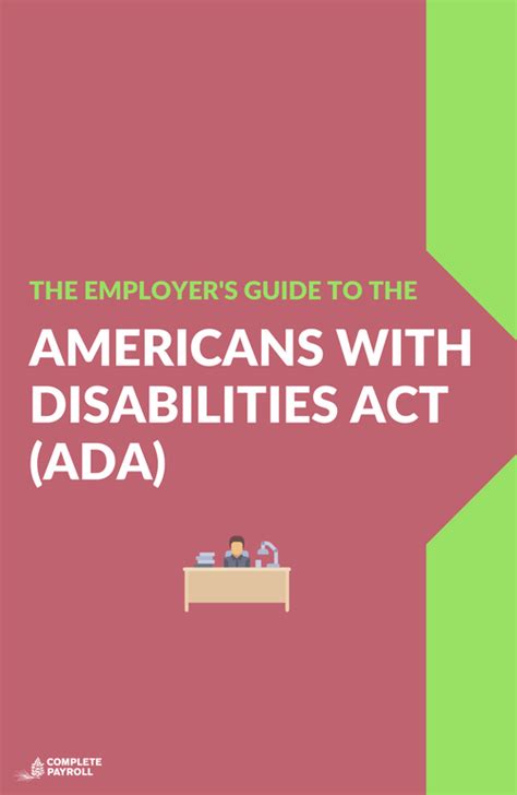 Employer S Guide To The Americans With Disabilities Act