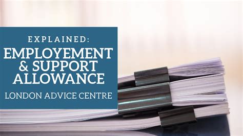 Employment And Support Allowance Application Guide