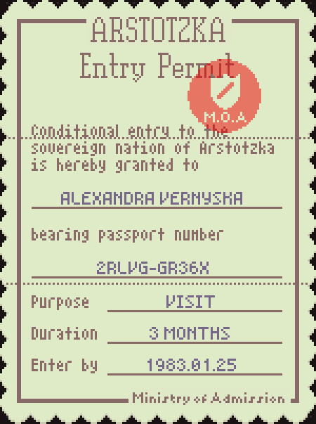 Entry Permit Papers Please Wiki