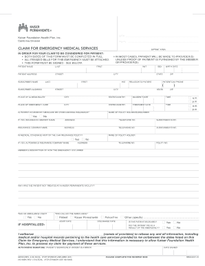 Er Discharge Papers Free Template