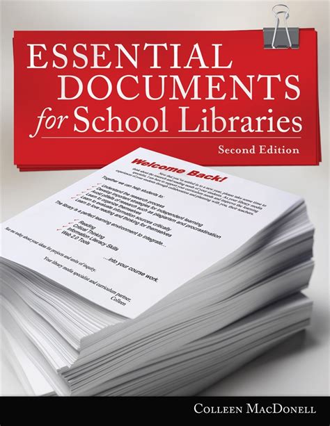 Essential Documents For School Libraries 2Nd Edition Abc Clio