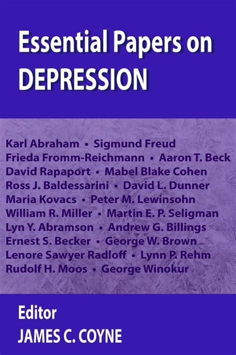 Essential Papers On Depression Pdf Free Download Booksfree