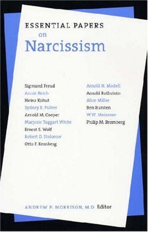 Essential Papers On Narcissism