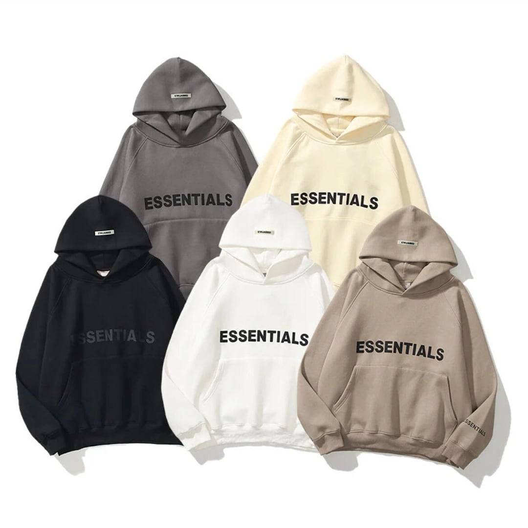 Essentials Oversized Unisex Hoodie Etsy Uk