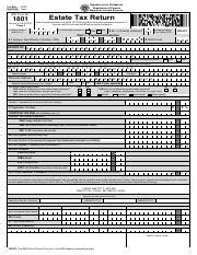 Estate Tax Return Form Sample For Bir Use Only Bcs Item Bir Form