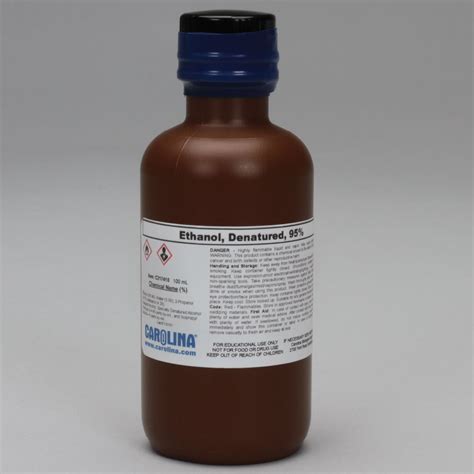 Ethanol, 95%, 100 Ml | Carolina Biological Supply