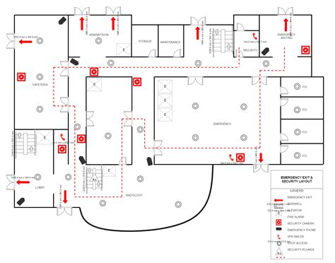 Evacuation Plan Templates Edrawmax Free Editable