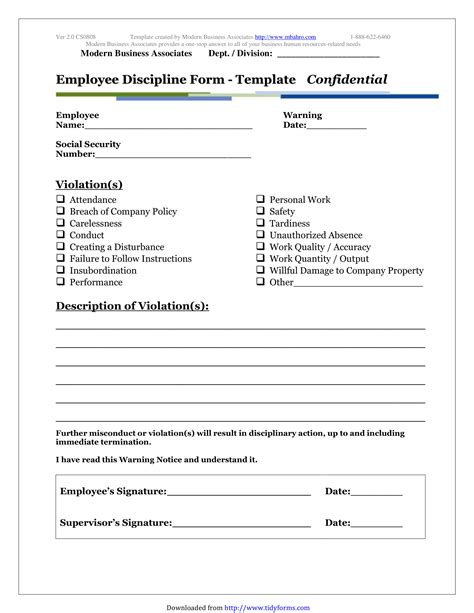 Everything You Need To Know About Employee Write Up Forms