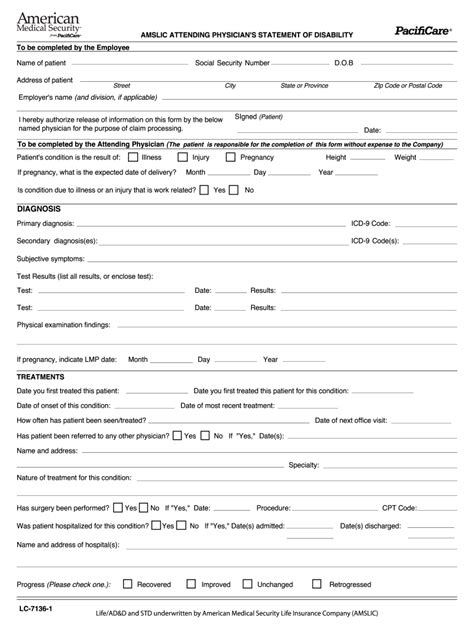 Evidence Of Disability Form 2023 Printable Forms Free Online