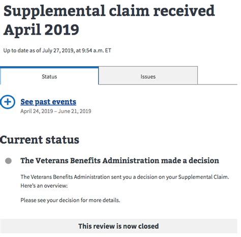 Example Of A Va Supplemental Claim Va Navy Usa