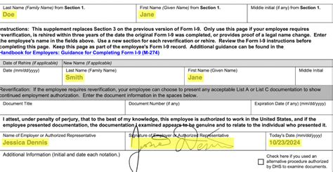 Examples Of Updated Form I-9, 58% Off