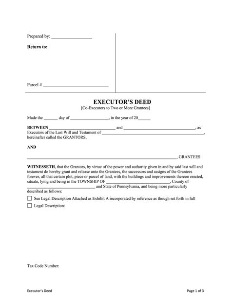 Executor Of Estate Form Fill Online Printable Fillable Blank Pdffiller