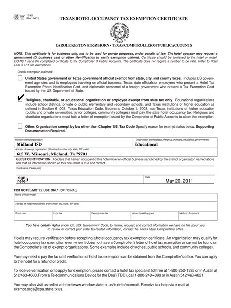 Exemption Application Format Fill Online Printable Fillable Blank