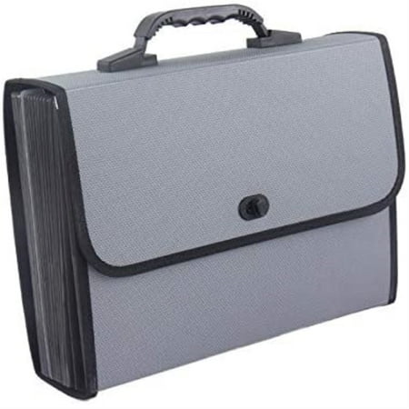 Expanding File Folders A4 Paperwork Carrying Case Office School Insurance Document Briefcase