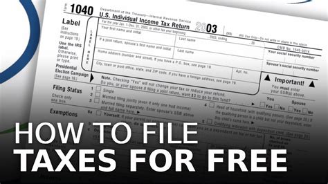 Explained How To File Taxes Free Youtube