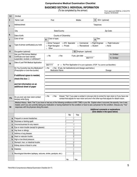 Faa Form Faa8700 2 Fill Out Sign Online And Download Fillable Pdf