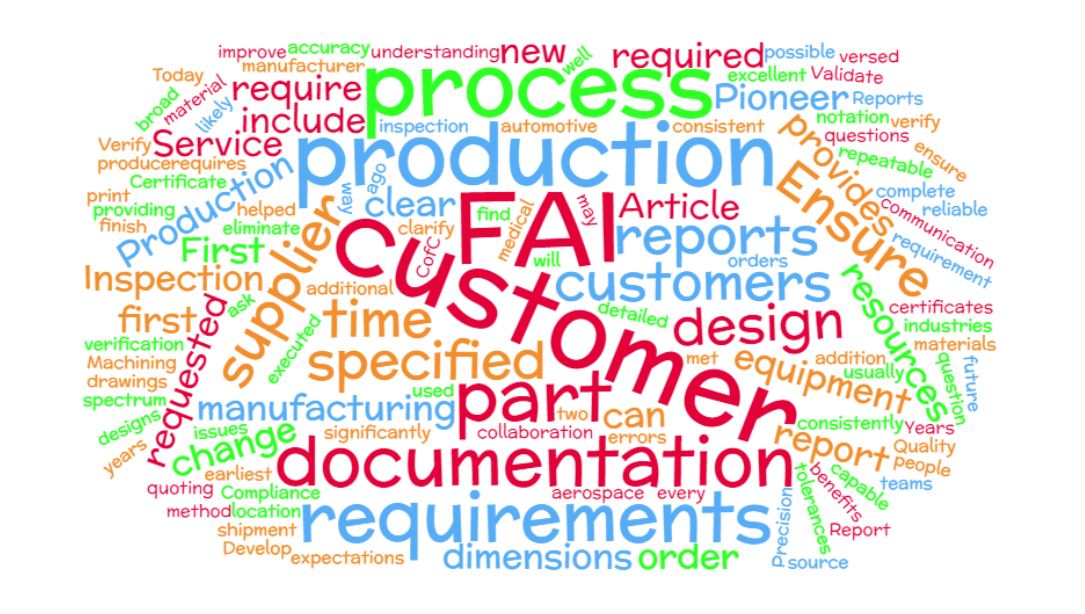 Fai First Article Inspection Reports For Machining