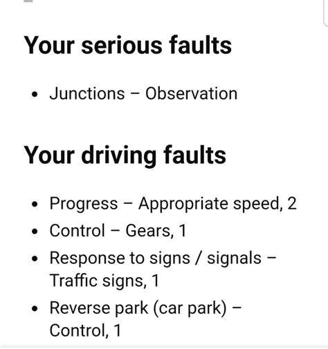 Failed My First Test R Learnerdriveruk