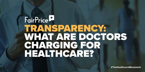 Fairprice Transparency What Are Doctors Charging For Healthcare Fairprice