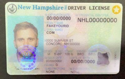 Fake New Hampshire State Id Card Novelty Fake Id Buy Id Com