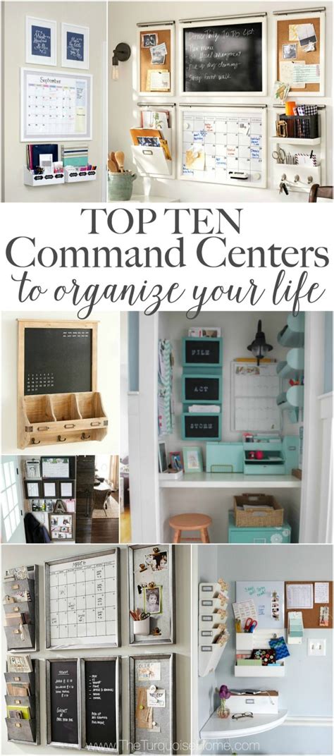 Family Command Center Ideas To Organize Your Life Organization Boutique