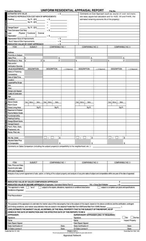 Fannie Mae Form 1003 Fillable Savable Printable Forms Free Online