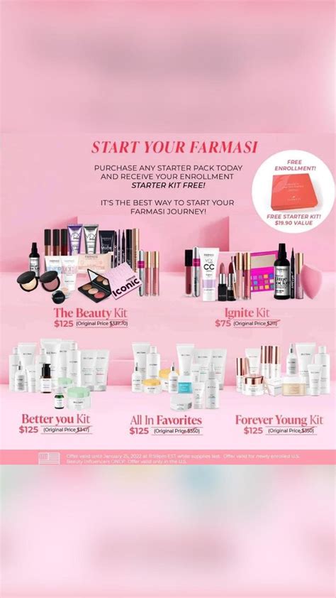 Farmasi Starter Kit Cosmetics Kit