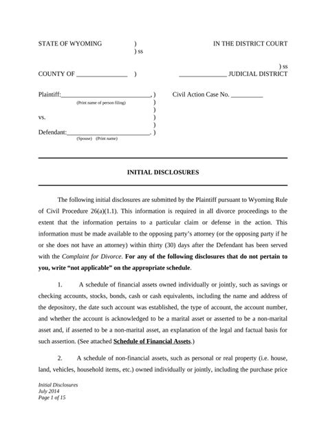 Federal Rule 26 Initial Disclosures Sample Fill Out Amp Sign Online Dochub