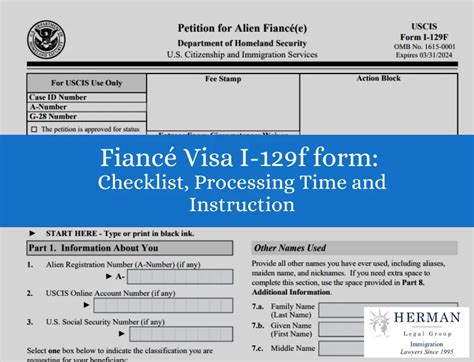 Fiance Visa I 129F A Comprehensive Guide