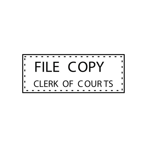 File Copy Office Stamp Self Inking Court Clerks Successful Signs And Awards