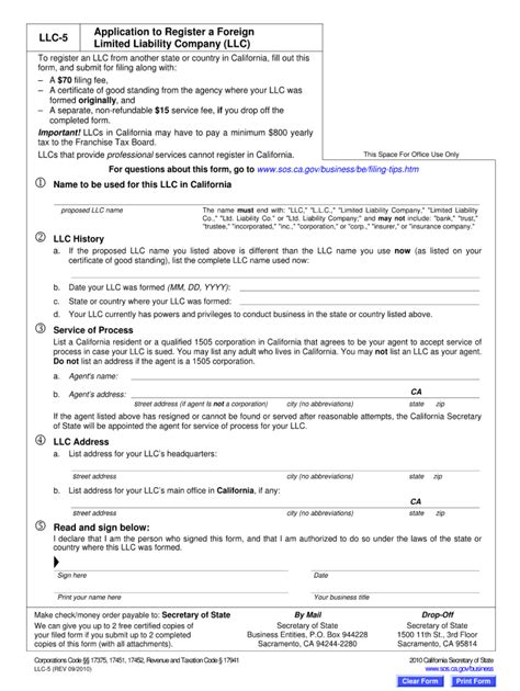 Fileable Llc 5 Fill Out Sign Online Dochub