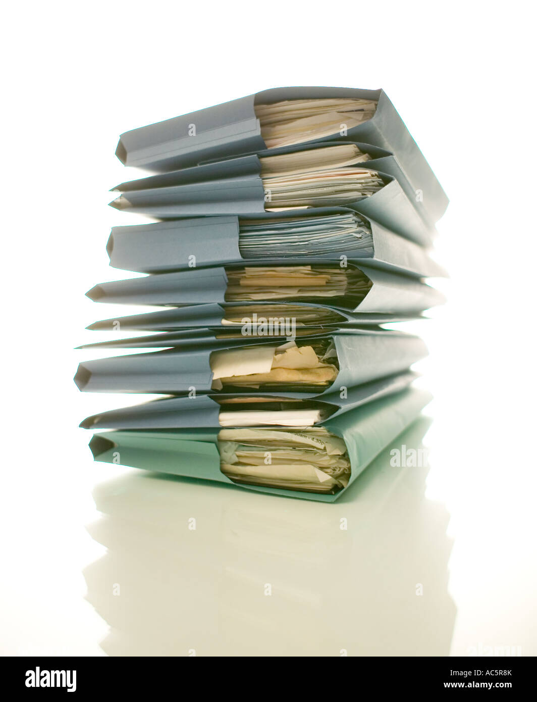 Files Of Paperwork Stock Photo Alamy