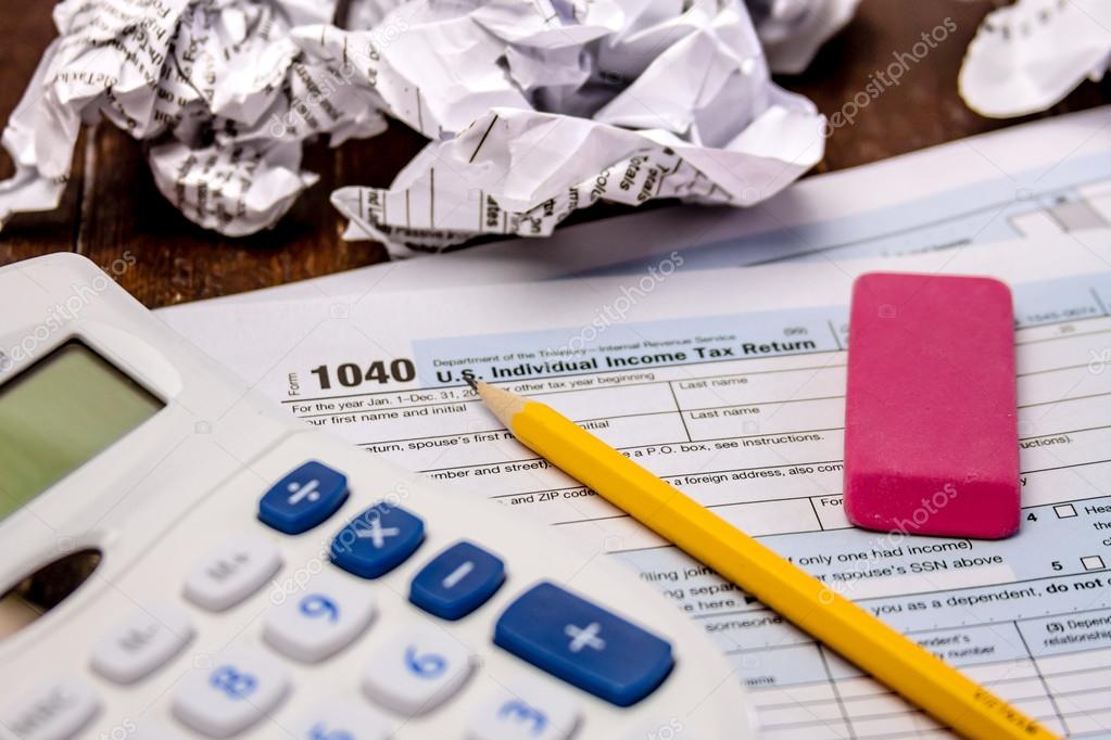 Filing Taxes And Tax Forms Stock Photo By Terivirbickis 42566067