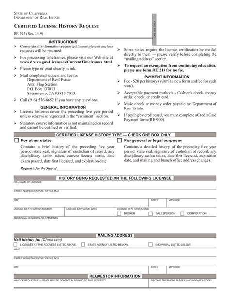 Fill Free Fillable California Department Of Real Estate Pdf Forms