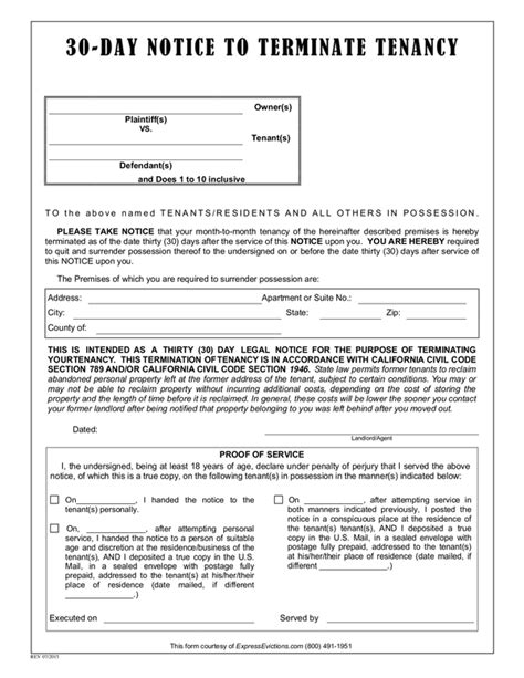 Fill Free Fillable Express Evictions Pdf Forms