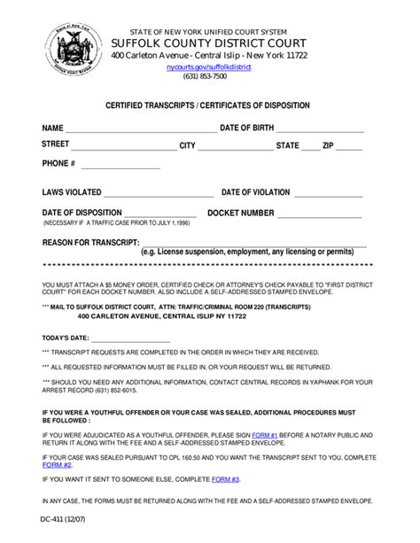 Fill Free Fillable Forms Nys Unified Court System Division Of Technology