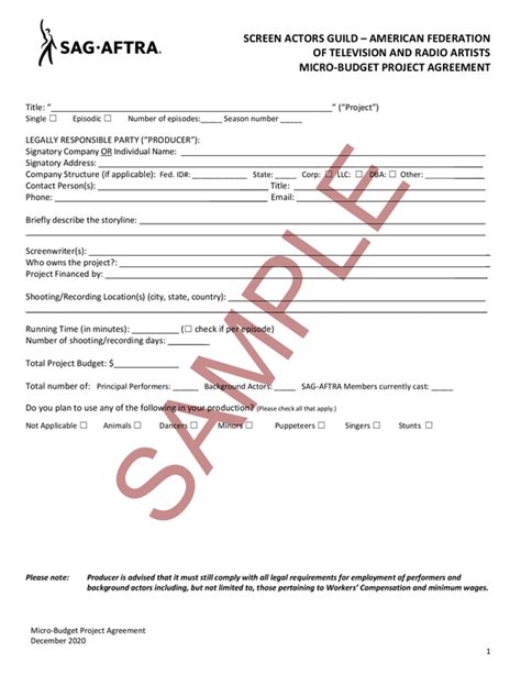 Fill Free Fillable Sag Aftra Plans Pdf Forms