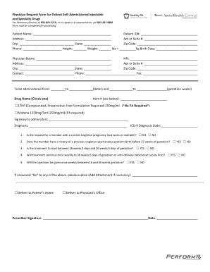 Fillable Online 17 P Request Form Pharmacy Forms Amerihealth