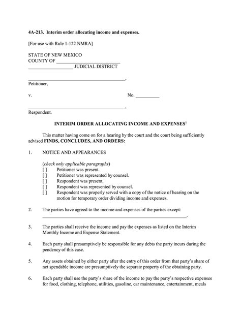 Fillable Online 4A 200 Domestic Relations Forms Instructions For