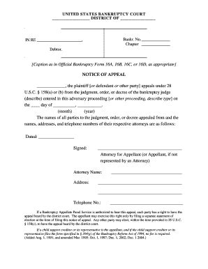 Fillable Online Blank Bankruptcy Form Fax Email Print Pdffiller