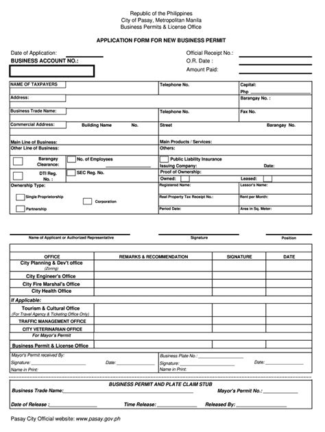 Fillable Online Business Reports Forms And Licenses Required In The