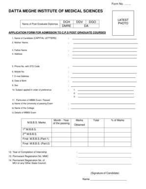 Fillable Online Cps Application Forms 2014 Fax Email Print Pdffiller