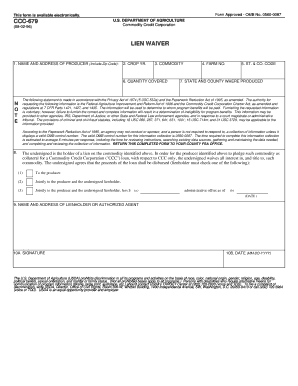 Fillable Online Forms Sc Egov Usda Paperwork Reduction Act Notice