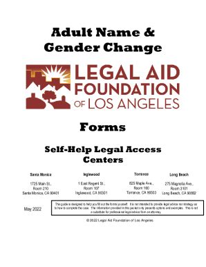 Fillable Online Gender Change Forms Genderchangeselfhelp