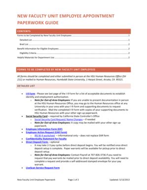 Fillable Online Humboldt Insider Guide 7 30 09 Doc Paperwork Reduction