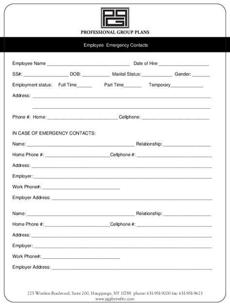 Fillable Online Pre Employment Checklist Pre Employment Checklist Fax